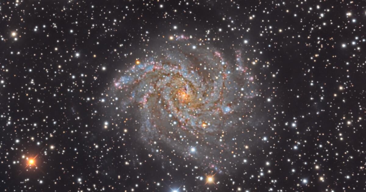 NGC 6946 - Fireworks Galaxy | Telescope Live